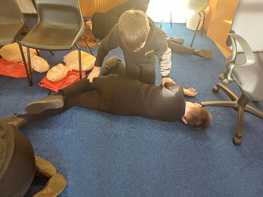 Milne's High School S2 French First Aid training 2 2024 